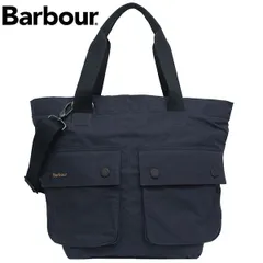 新品 バブアー Barbour バッグ メンズ 2WAY トートバッグ ネイビー UBA0744 NY71のサムネイル