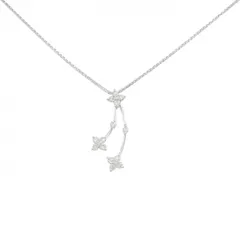 K18WG ダイヤモンド ネックレス 0.55CT