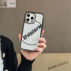 新品 iPhoneケース MagSafe対応 thisisneverthat ケースティファイ 耐衝撃 CASETiFY クリア ソフトケース iPhone17/iPhone16/iPhone16pro/16pro max/15/14/13/12 多機種