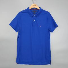 トミーヒルフィガー スリムフィット Classic 半袖 カラーTシャツ M