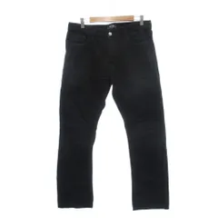 ビームス BEAMS パンツ チノ チノパン L 黒 ブラック ストレート フルレングス /NU ■GY60