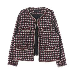 ZARA BASIC ツイード ジャケット/レディース XL/TTKZHB2013