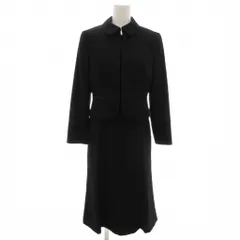 クミキョク 組曲 KUMIKYOKU Noir フォーマル ワンピーススーツ セットアップ ジャケット 黒 ブラック /UO ■GY58