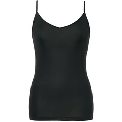 Wing/Wacoal(ウイング/ワコール)インナー オーガニックコットン混素材 薄くて軽い 吸汗速乾 【綿の贅沢オーガニック】脇汗取り付き キャミソール EL1056 BL LL