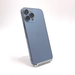 【全額返金保証】【最速発送】 iPhone 13 Pro Max 128GB シエラブルー 白ロム 美品 動作確認済 83%