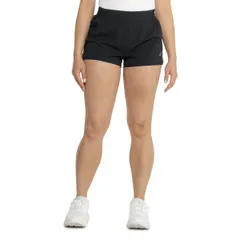 アシックス レディース ボトムス ハーフパンツ・ショーツ ショートパンツ ASICS 2in1 Laser Cut Running Shorts BuiltIn Liner Black ブラック