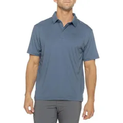 ロシニョール メンズ トップス ポロシャツ Rossignol Slub Polo Shirt UPF 50 Short Sleeve 72FBlue Yonder ブルーのサムネイル