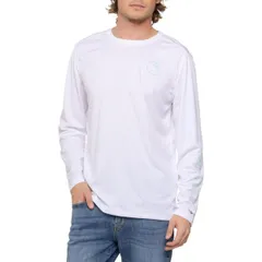 カーハート メンズ トップス シャツ トール ロゴ グラフィック Carhartt 106164 Big and Tall Force Sun Defender Logo Graphic TShirt UPF 50 Long Sleeve White ホワイト