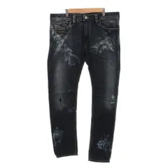ディーゼル DIESEL デニムパンツ ジーンズ ダメージ加工 34 インディゴブルー /YJ ■GY61