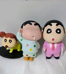 クレヨンしんちゃん フィギュア クレヨンしんちゃん 会社員 フィギュア ひまちゃん フィギュア 3個 まとめ