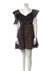 SELF PORTRAIT セルフ・ポートレイト ブラック レース ONE PIECE US6 (55 66)