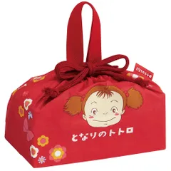 新品 スケーター(Skater) 子供用 お弁当 巾着袋 マチ付き キッズ 日本製 ジブリ トトロ メイのお弁当 女の子 KB7