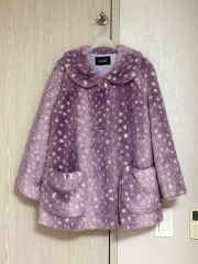 ヴィンテージ Bambi ライトパープル ファージャケット ファーコート ロリータ ギャル