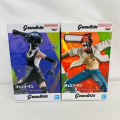 [미개봉] 첸소만 Grandista 프라이즈 피겨 2장 정리 세트 / 극장판 첸소맨 레제편 폭탄 BANDAI