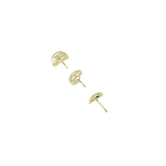 【新品】 [Lapimou] ヘアカフ ポニーフック ヘアフック ヘアカフス ヘアーカフ ヘアアクセサリー ヘアアクセ ヘアゴム レディース カーブ アーチ メタル ニュアンス 大人っぽい 大人 人気 韓国 (ゴールド(パール)) 0