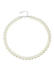 [FindChic] パールネックレス レディース 大粒 10mm珠 40cm 人工真珠 母の日 プレゼント 入学式 卒業式 結婚式 パーティー 女性 アクセサリー シンプル