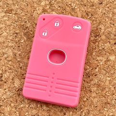 MAZDA RX-8ロードスターなど シリコンキーカバー 　ピンク