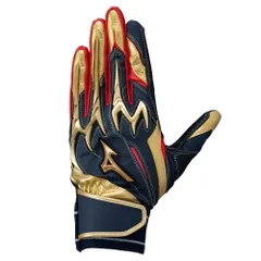 新品 即日出荷 ミズノプロ 野球用 バッティング手袋 デュアルテンション シリコンパワーアークDI シープレザー 1EJEA250 miz24ss