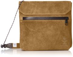 新品 [アッソブ] 防水 スエード レザー サコッシュ 091750 WATER PROOF SUEDE SACOCHE CAMEL