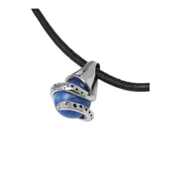 【新品】 [チャイハネ] 誕生石 バースクロスドMEN'Sネックレス 真鍮 半貴石 合成皮革 SEP CSOZ3201