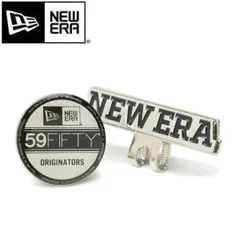 ニューエラ ゴルフ ベーシックマーカー ワードマークロゴ/バイザーステッカー シルバー/ブラック NEWERA (14864763)のサムネイル