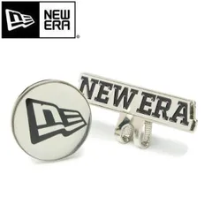 ニューエラ ゴルフ ベーシックマーカー ワードマークロゴ/フラッグロゴ シルバー/ブラック NEWERA (14864764)のサムネイル