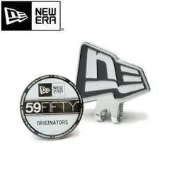 ニューエラ ゴルフ ベーシックマーカー フラッグロゴ/バイザーステッカー シルバー/ブラック NEWERA (14864765)のサムネイル
