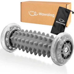 【柔道整復師が推薦】Wawalag(ワワラグ) つぼコロくん 足裏マッサージ 足ツボ 足つぼ 足ツボマット 足つぼマット 健康グッズ プレゼント (ダークグレー)