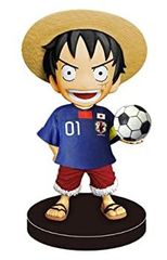 [중고 - 아주 좋은] 보빙 헤드 ONE PIECE 시리즈 원숭이 D 루피 축구 일본 대표팀 Ver