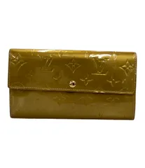 ルイヴィトン モノグラム ヴェルニ ポルトフォイユ サラ 長財布 二つ折り 黄色 LOUIS VUITTON 長財布 モノグラム ヴェルニ ポルトフォイユ サラ