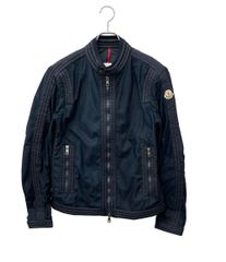 MONCLER モンクレール ナイロン ライダースジャケット ブラック 正規品