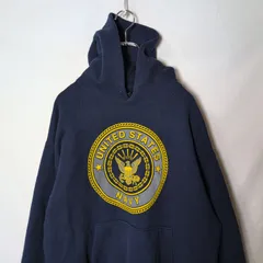 【90s/SOFFE/ソフィー/US NAVY】パーカー f492