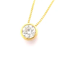 VENDOME(ヴァンドーム青山) ネックレス新品同様  - K18YG×ダイヤモンド ダイヤ1P0.214ct