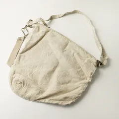 パドカレ pas de calais リネン アシンメトリー ショルダーバッグ ｜ベージュ 斜め掛け クロスボディ 【2400014869675】のサムネイル