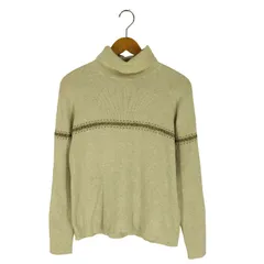 エディーバウアー Eddie Bauer 00S タートルネック 刺繍 カットソー レディース import：L のサムネイル