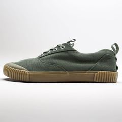 L.L.Bean エコ ウッズ レースアップ シューズ スニーカー 27cm キャンバス カーキ 未使用品 515716