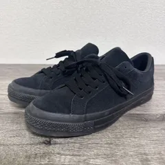 Converse ワンスター ゴアテックス 35200820 防水透湿 スエードスニーカー 24.5cm オールブラック