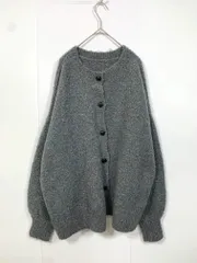 ITEMS URBANRESEARCH アイテムズ アーバンリサーチ 定価9990円 2WAYブークレ カーディガン sizeF/グレー ■■レディース