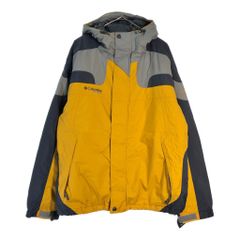 Columbia コロンビア VERTEX マウンテンパーカー アウトドア イエロー(メンズ XL)中古 古着 X5776