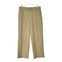 90年代 Dickies ディッキーズ 874 ワークパンツ ベージュ(メンズ W33 L30)中古 古着 X5786
