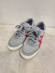 アシックス グレー ピンク スニーカー 240