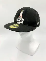 New Era ニューエラ 太陽の塔 岡本太郎 刺繍 59FIFTY キャップ size7 1/2/黒 ■■◎メンズ