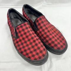 ナンバーナイン HQ12 バッファローチェック柄 スリッポン ローカット メンズ US：10 ISItems【USED】【古着】【中古】50116291のサムネイル