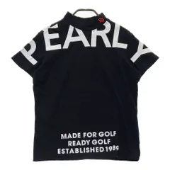 サイズ：2 PEARLY GATES パーリーゲイツ  ハイネック半袖Tシャツ  ブラック系 [240101555297] ゴルフウェア レディース ストスト