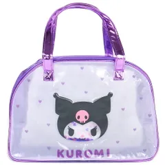 クロミ クリアボストンバッグ プールバッグ ビニールバッグ ビーチバッグ 海 スイミング かわいい 女の子 女子 子供 子ども キッズサンリオ sanrio