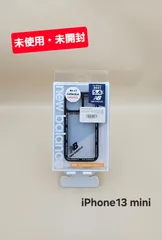 【未使用・未開封】iPhone 13 mini用 New Balance ラウンドロゴ ハイブリッドケース / ブラック