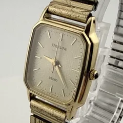 SEIKO 3F31-5000 セイコー　EXCELINE エクセリーヌ　レディース　腕時計 稼働品 電池交換済【C418】