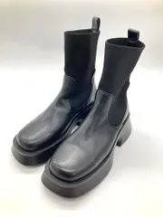 EVOL イーボル ストレッチ ニット ショート ブーツ 黒 ■■レディース