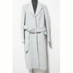 良品 3.1 Phillip Lim 3.1フィリップリム ベルテッド ロングコート F215-8357DWO サイズ2 グレー レディース 古着 中古 USEDのサムネイル