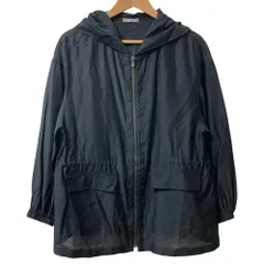 美品 25SS theory luxe セオリーリュクス TORI ジップアップ パーカー サイズ38 ブラック レディース 古着 中古 USEDのサムネイル